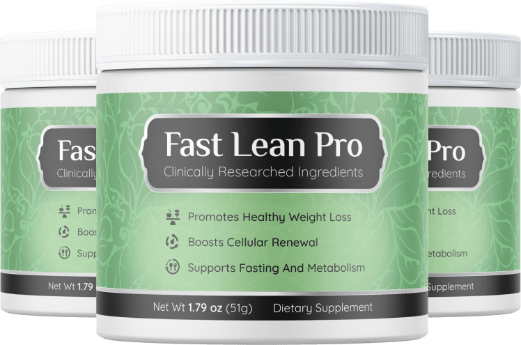 Fast Lean Pro 3 bottle 90 day supply pack